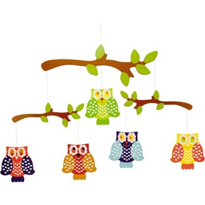 Mobile chouettes