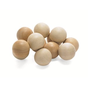 Hochet boules naturel
