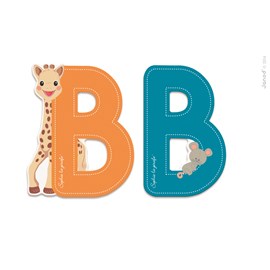 Lettre b sophie la girafe