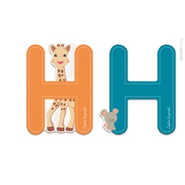 Lettre h sophie la girafe