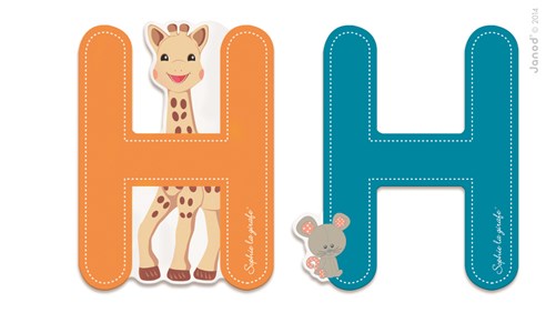 Lettre h sophie la girafe