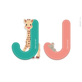 Lettre j sophie la girafe