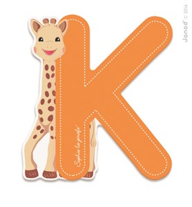 Lettre k sophie la girafe