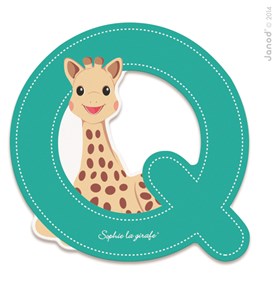 Lettre q sophie la girafe