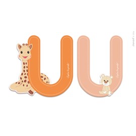 Lettre u sophie la girafe