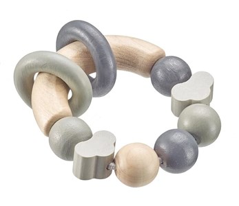 Hochet nuages gris