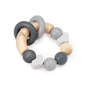 Hochet nuages gris
