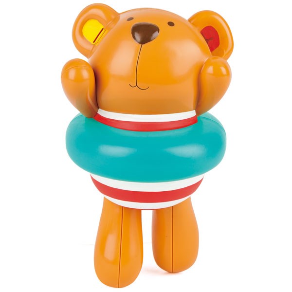Jouet De Bain Bebe Ours Nageur Hape Nature Decouvertes