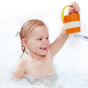 Jouet de bain seaux colores hape