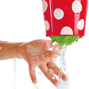 Jouet de bain seaux colores hape