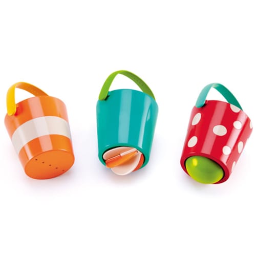Hape - Jouet de bain seaux colores hape