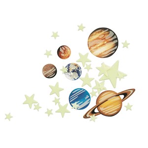 Planètes et étoiles 100pcs - 4m