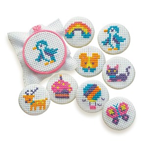 Kit de broderie boutons 4m