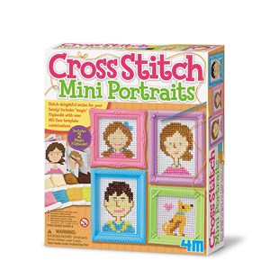 Kit broderie - mini portraits 4m
