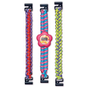 Montre avec chaîne tissée