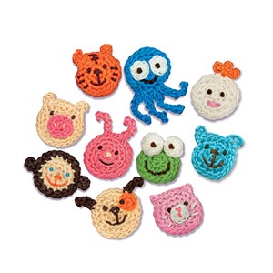 Kit creatif broches animaux 4m