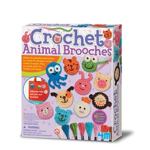 Kit creatif broches animaux 4m