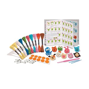 Kit creatif broches animaux 4m