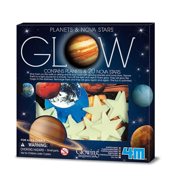 Étoiles Phosphorescentes Autocollantes - 16 Étoiles Lumineuses Pour Chambre Enfant