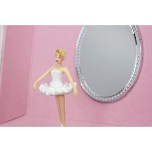 Vanity musical ballerine rose