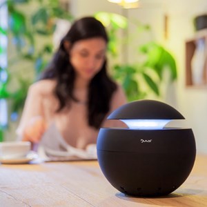 Purificateur d'air sphere duux noir