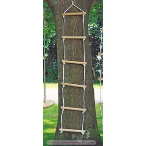 Echelle de corde naturelle