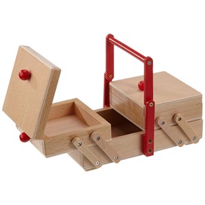 Boîte à couture en bois