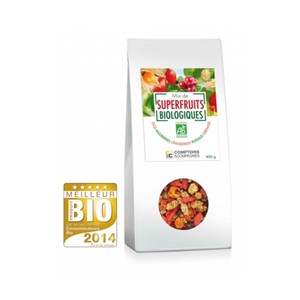 Mix de superfruits biologiques 400 g.