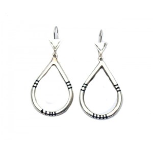 Boucles d'oreille touareg en argent