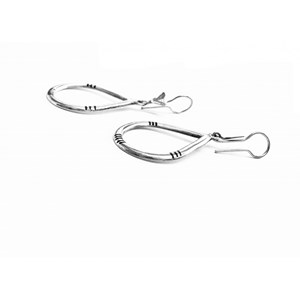 Boucles d'oreille touareg en argent