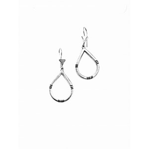 Boucles d'oreille touareg en argent