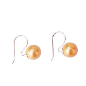 Boucles d'oreilles boule perle