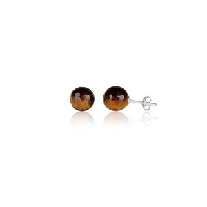 Boucles d'oreilles oeil du tigre