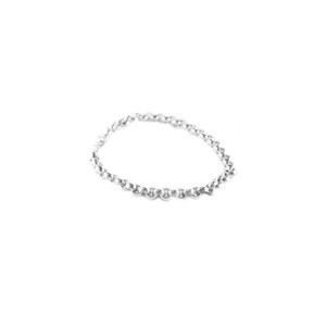 Bracelet en argent chaine maille foréat