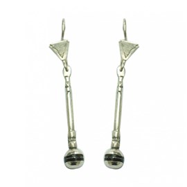 Longue boucle d'oreille touareg