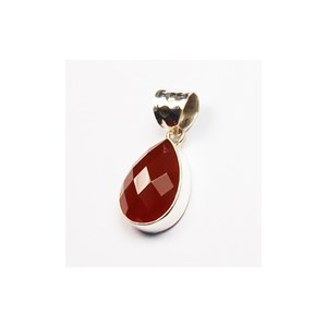 Pendentif argt & cornaline