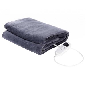 Couverture polaire chauffante 2 places