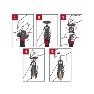 Peugeot tire bouchon salma noir + coupe