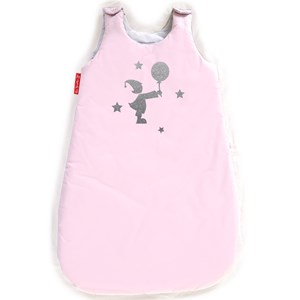 Gigoteuse en coton rose pale 6-18 mois