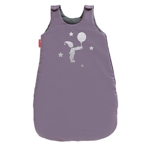 Gigoteuse en coton prune 6-18 mois
