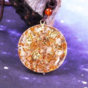 Collier orgone yoga méditation 7 chakras