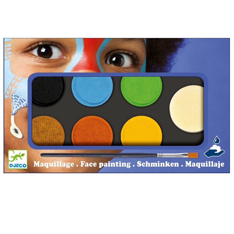 Djeco - 6 palettes maquillage +3y nature djeco