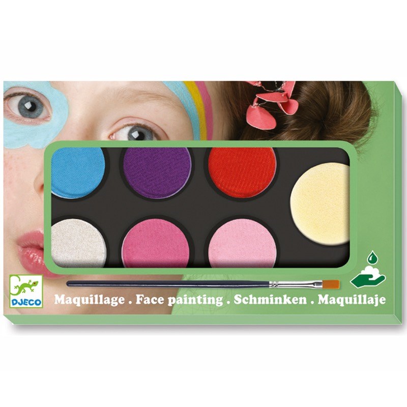 Djeco - 6 palettes maquillage +3y sweet djeco