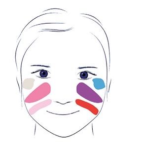 6 palettes maquillage +3y sweet djeco