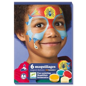 Coffret maquillage +3y super héros djeco