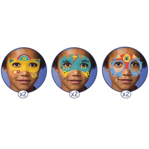 Coffret maquillage +3y super héros djeco