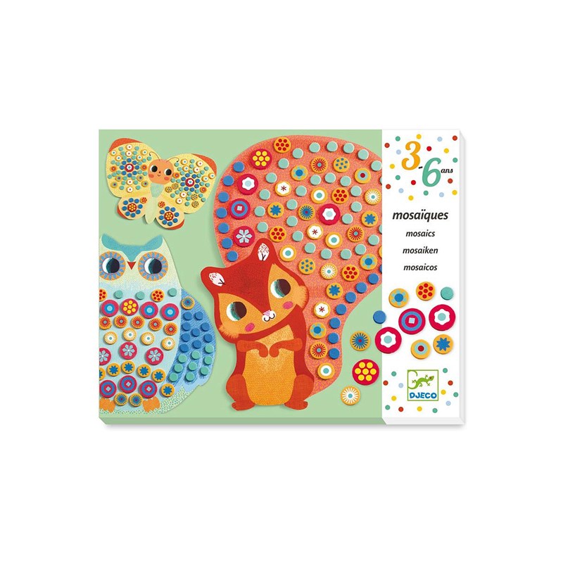 Atelier collages 3-6y millefiori djeco