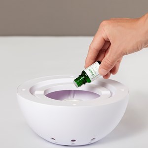 Purificateur d'air sphere duux blanc