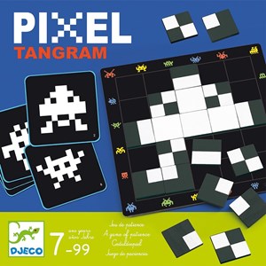 Jeu de société 7-99y pixel tangram djeco