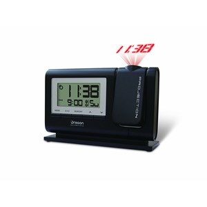 Réveil matin avec projection noir